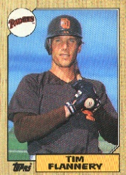 1987 Topps Baseball Cards      763     Tim Flannery
